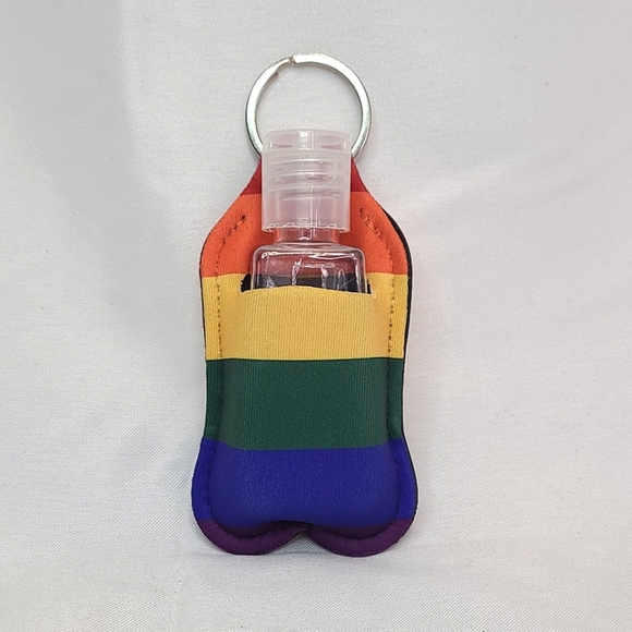 Pride Hand Sanitizer Keychain - Picture 1 of 6